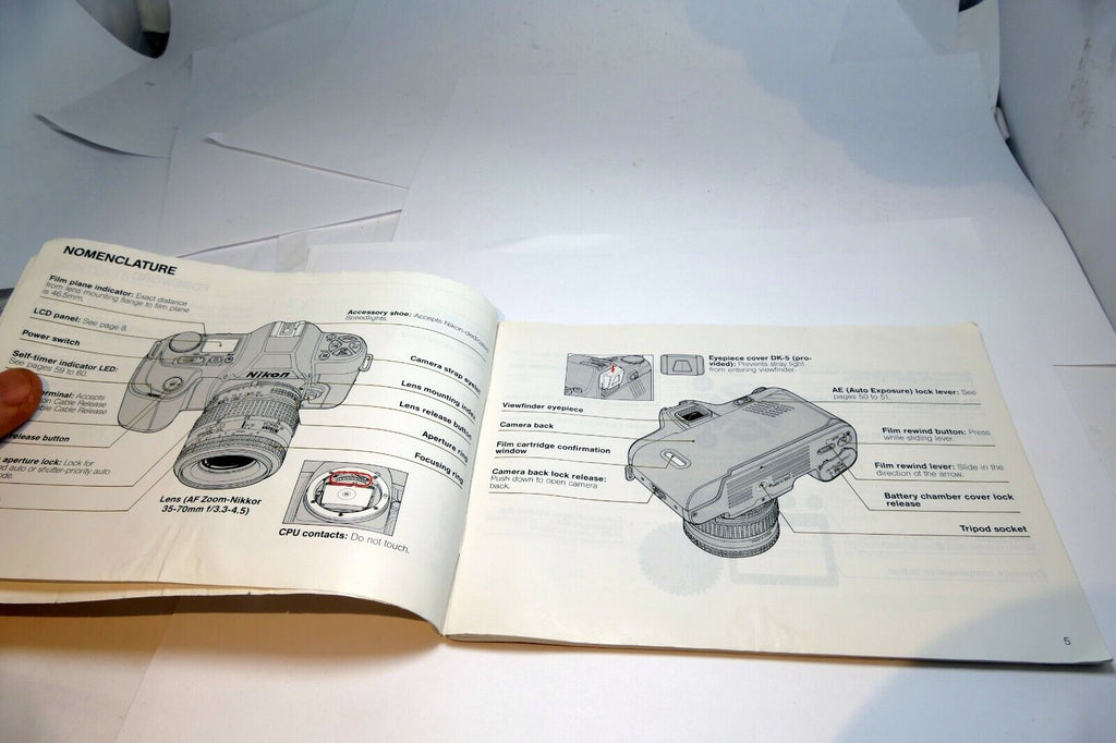 Nikon N6000 CAMERA Guide Book  Instruction manual