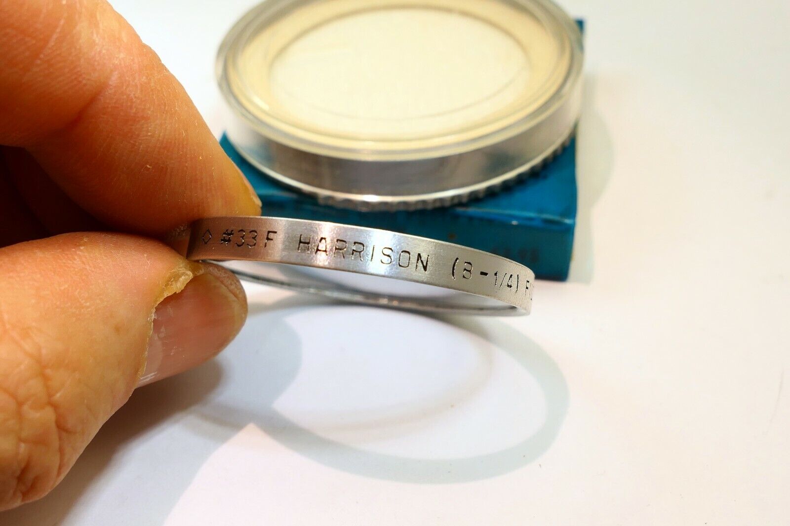 Harrison Duraline #33  B-1/4 Blue cooling series 6 VI drop in type Lens Filter