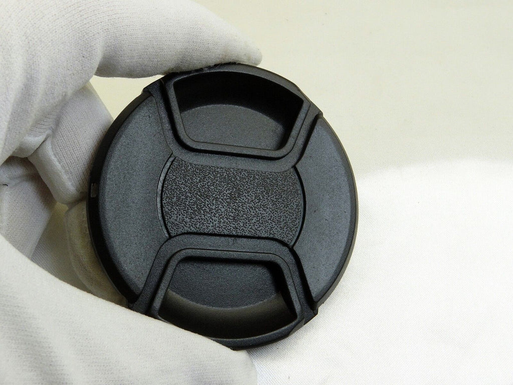 LC-67 67mm Lens Front Cap  Snap on type generic Black plastic