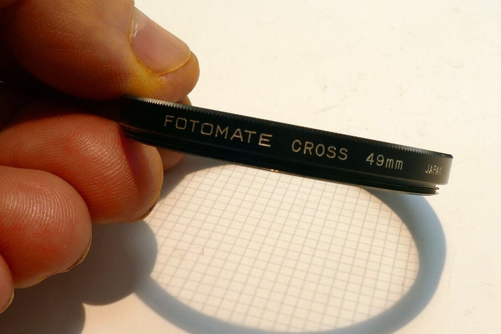Fotomate 49mm Cross Screen 4 point CS Filter - excellent condition