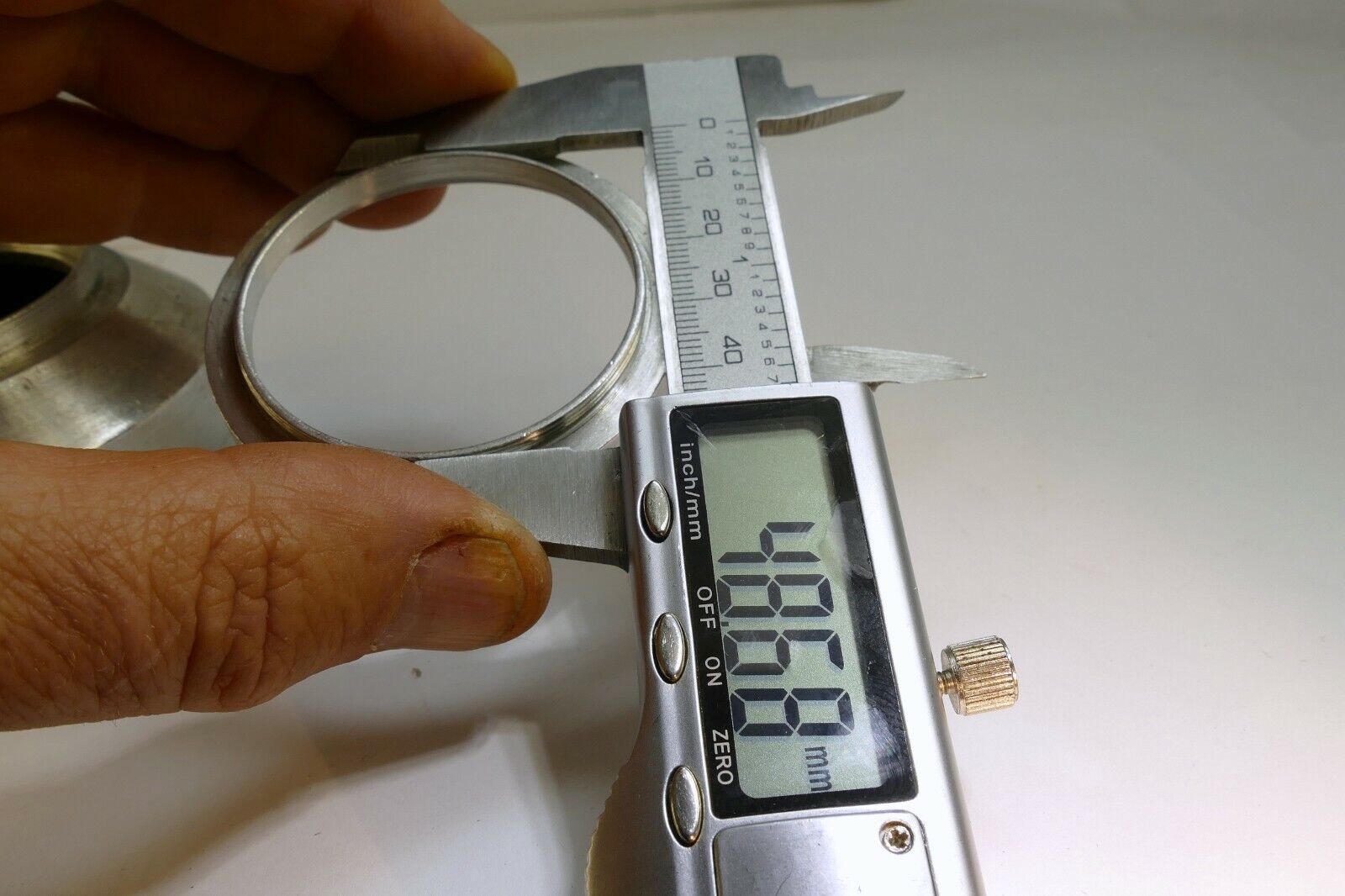 Enteco series 7 VII lens hood shade metal threaded screw in type w/ 49mm adapter