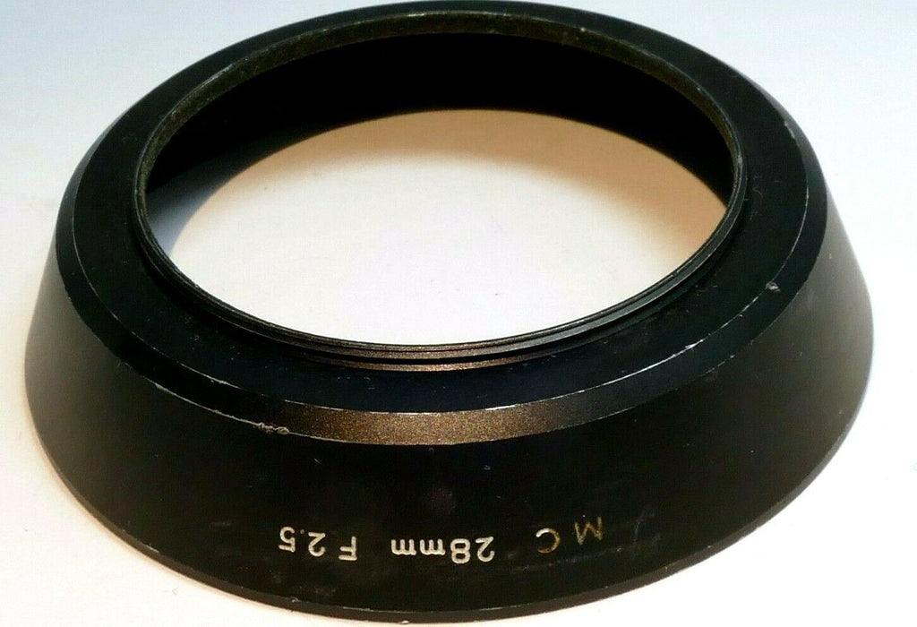 55mm Minolta MD 28mm f3.5 Lens Hood  Shade screw in W Rokkor SI f2.0-X