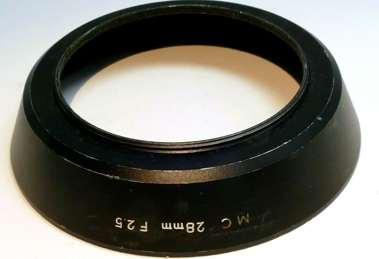 55mm Minolta MD 28mm f3.5 Lens Hood  Shade screw in W Rokkor SI f2.0-X