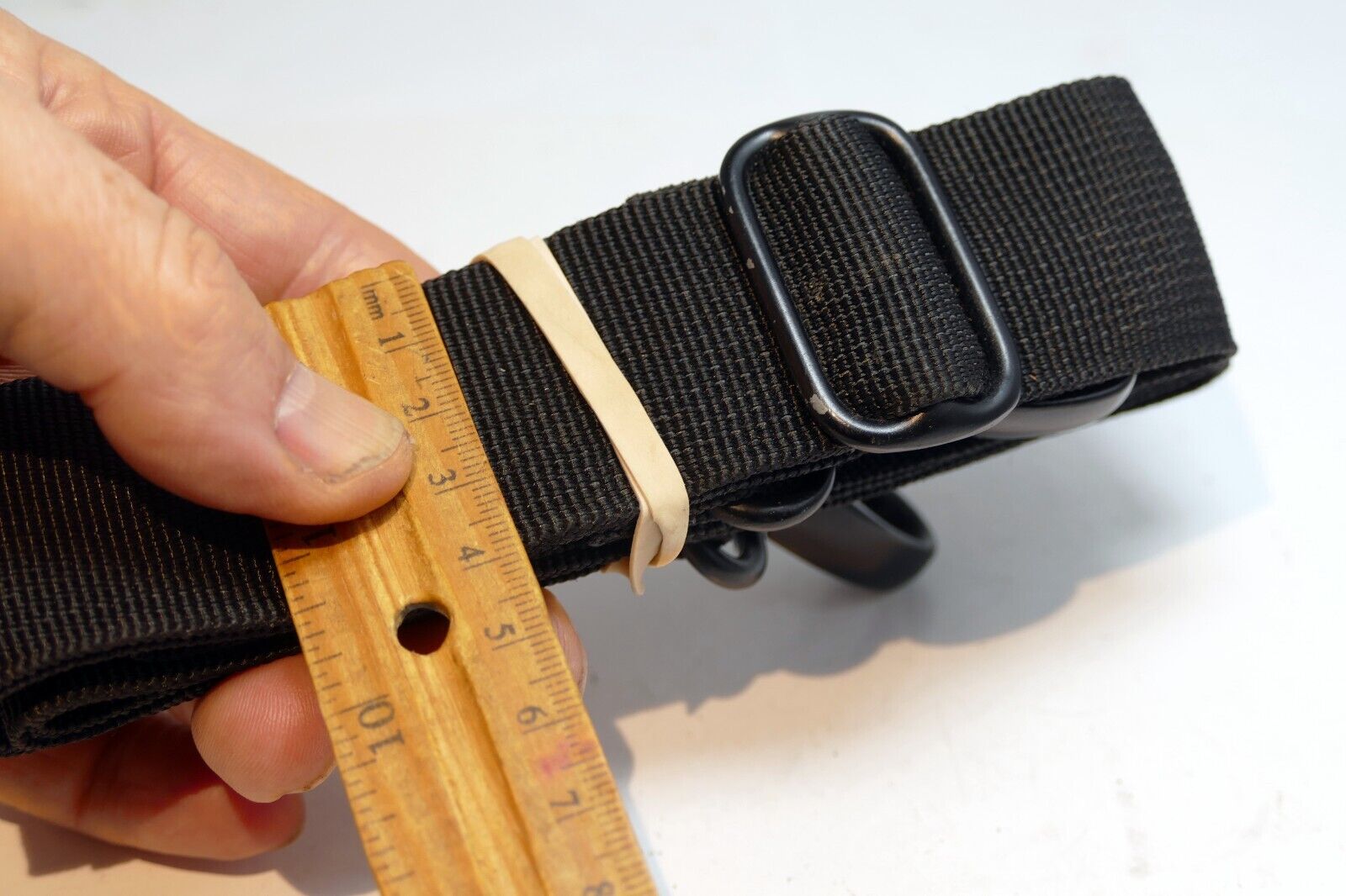 Shoulder Strap 3.5cm wide for camera case bag snap on clips swivel Metal clips