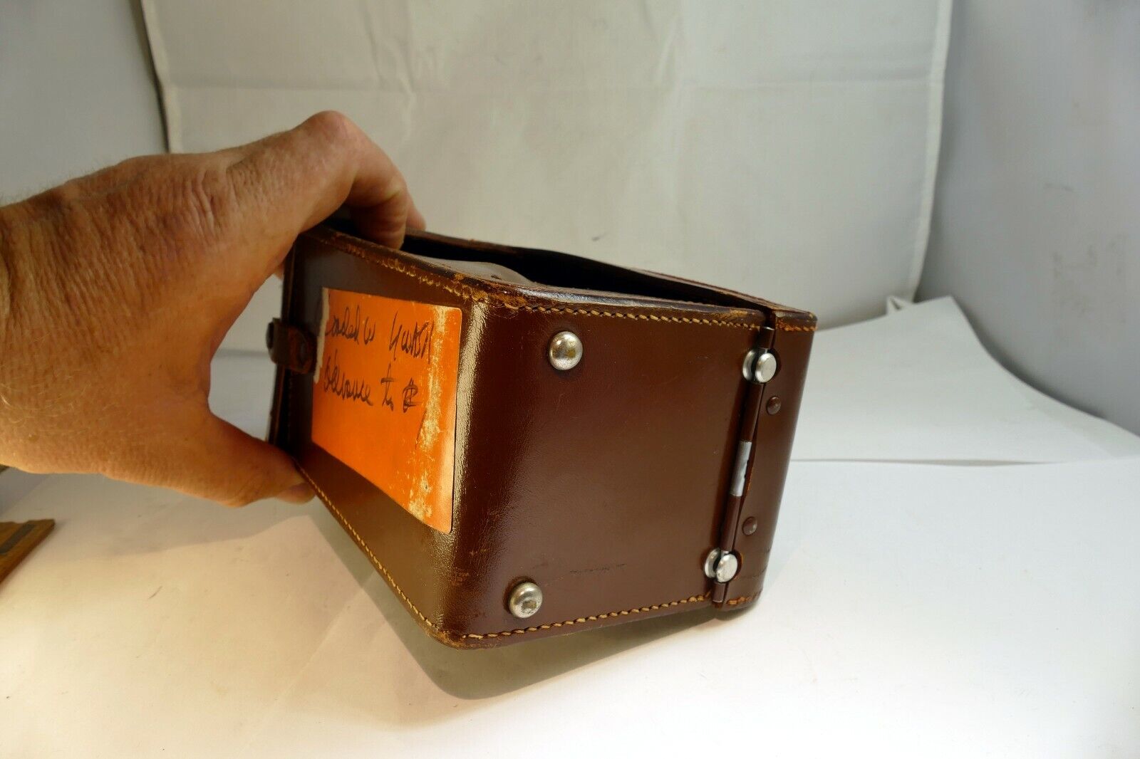 Leather Camera Case for ROLLEI ROLLEIFLEX MAGIC K9 TLR genuine OEM