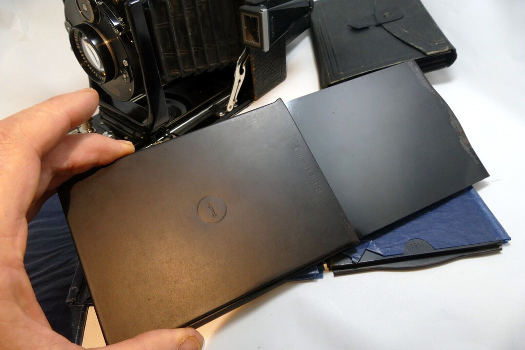 Zeiss Contessa Adoro Nettel Folding camera w/ Carl Jena 15cm f4.5 Lens souped-up