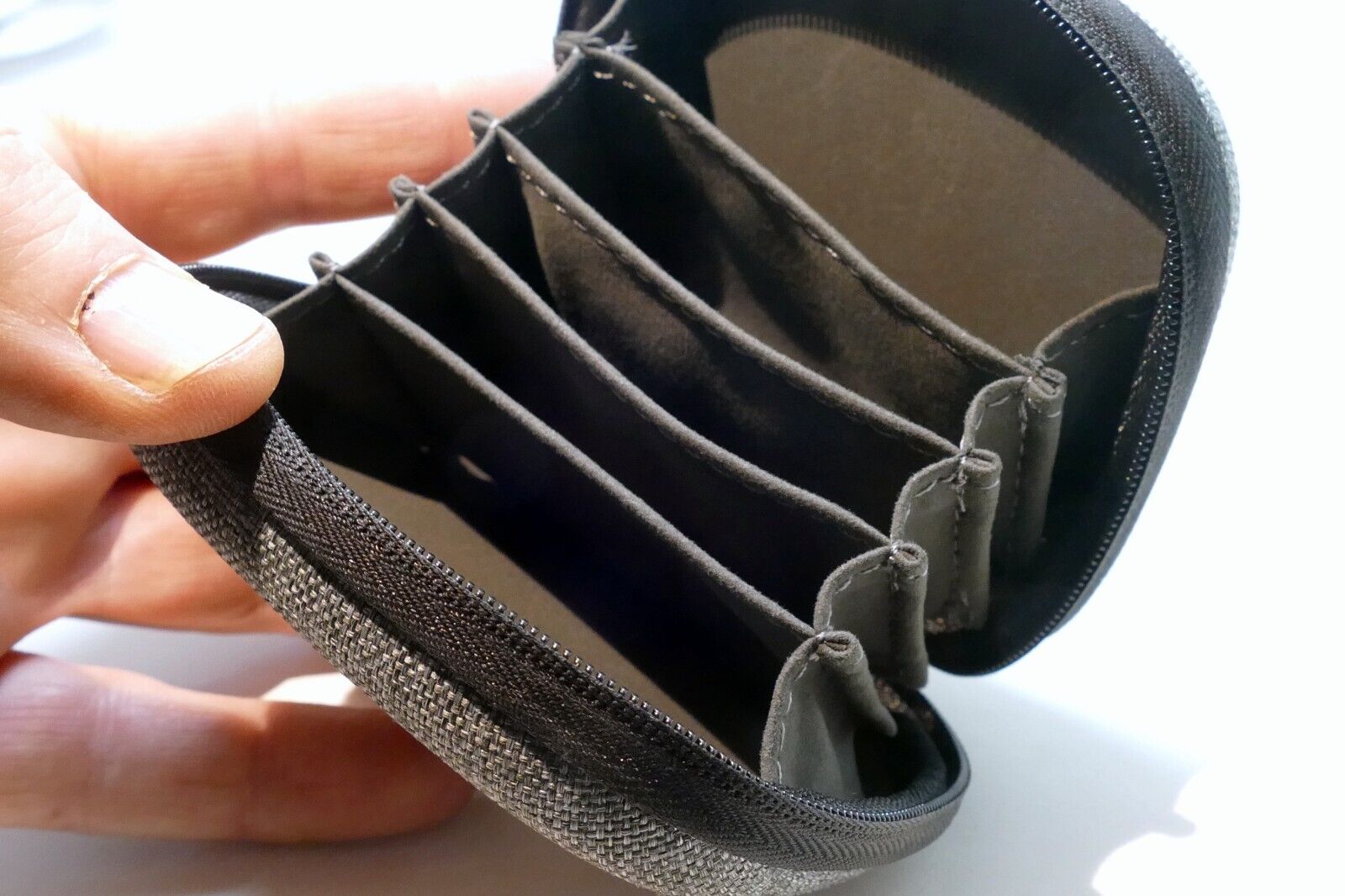 Empty Case Wallet Pouch for NISI USA P1 filters size 40X60mm fits 5 filters