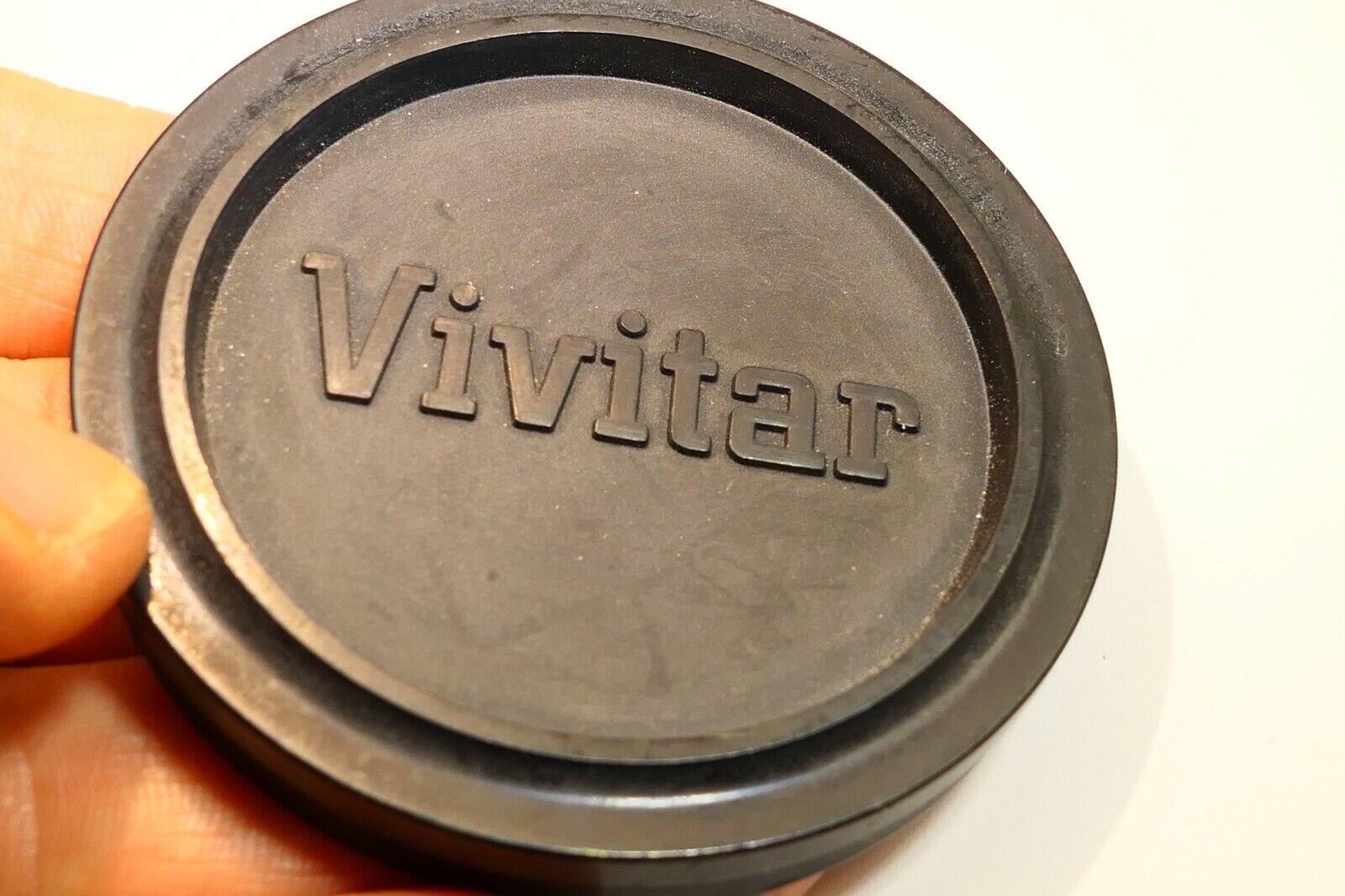 Vivitar 58mm Lens Front Cap for 28mm F/1.9 slip on type plastic