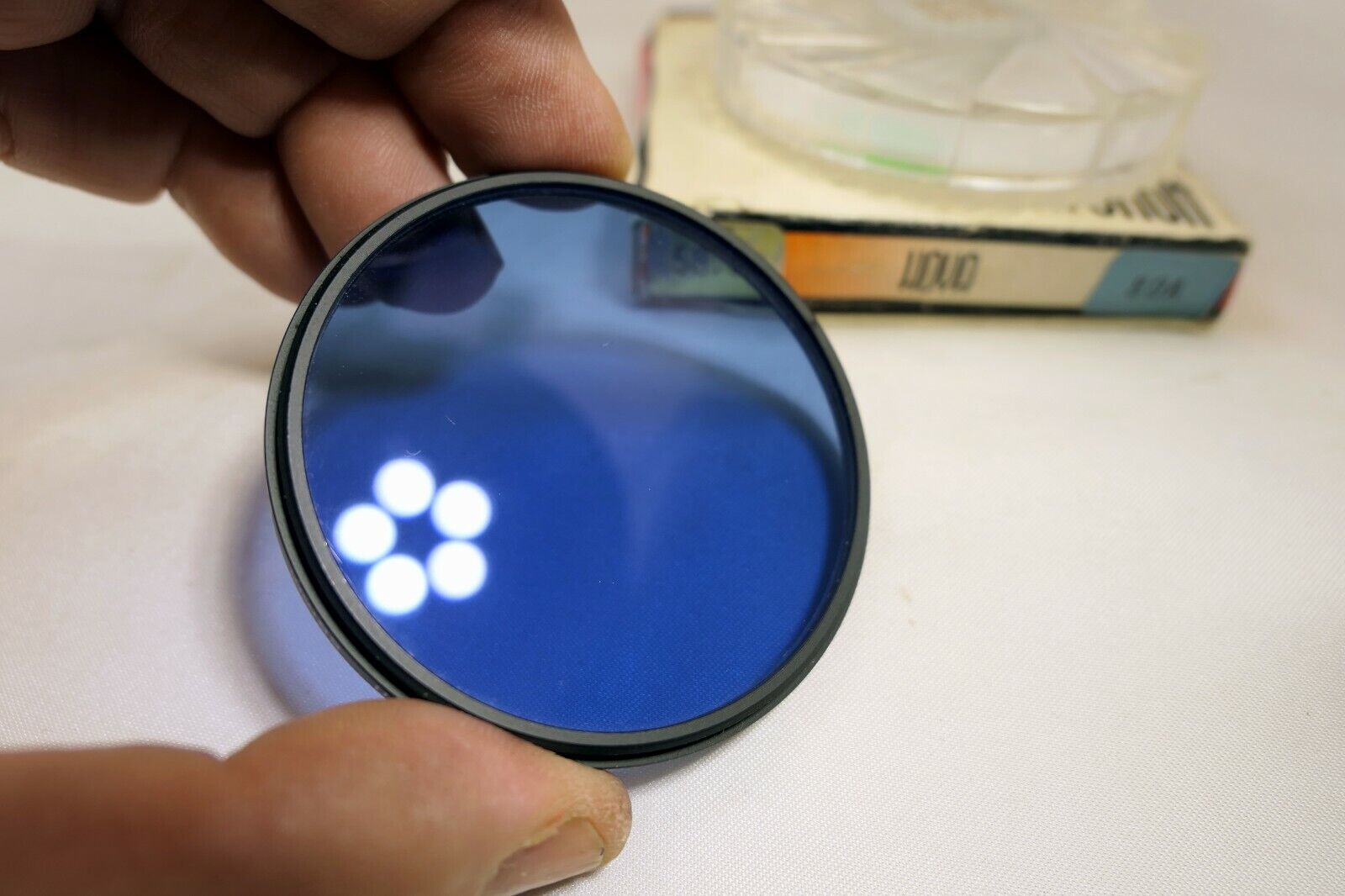 HOYA 58mm 80A Blue  Lens Filter screw in type boxed