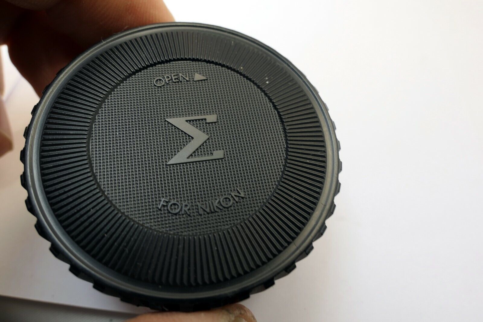 Sigma Rear Lens Cap for Nikon F Ai Ai-s  twist on type bayonet vintage