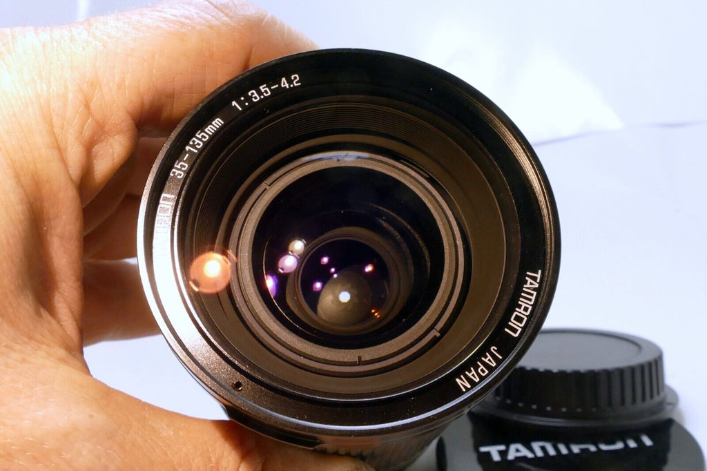 Tamron 35-135mm f3.5-4.2 Adaptall Lens with Canon EOS EF mount for Digital Rebel