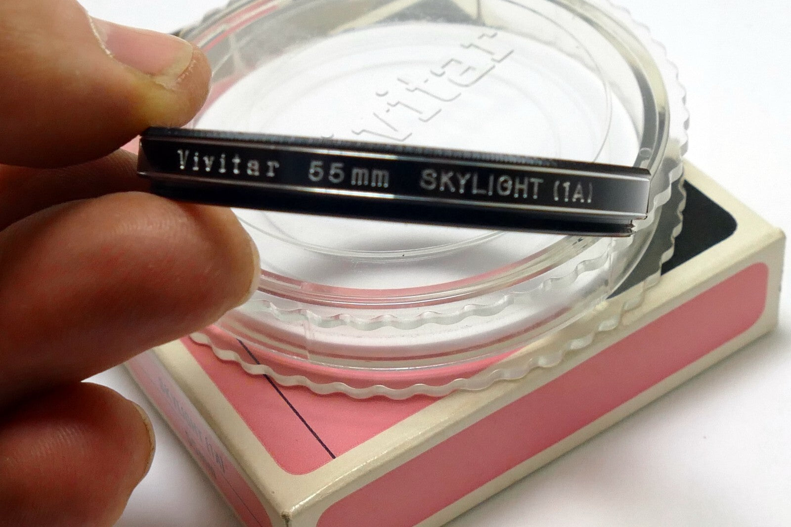 Vivitar 55mm Skylight 1A Filter -  mint