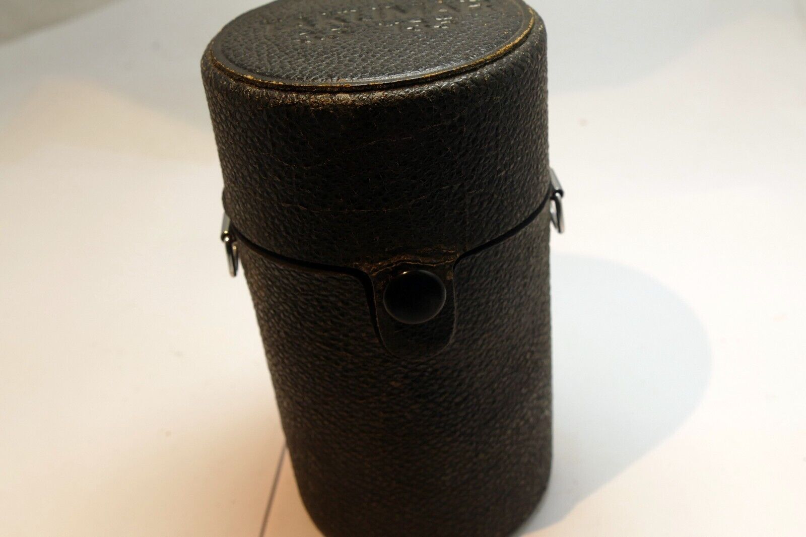 Pentax Takumar SMC hard Lens Case for  135mm f3.5 Silver M42 - vintage