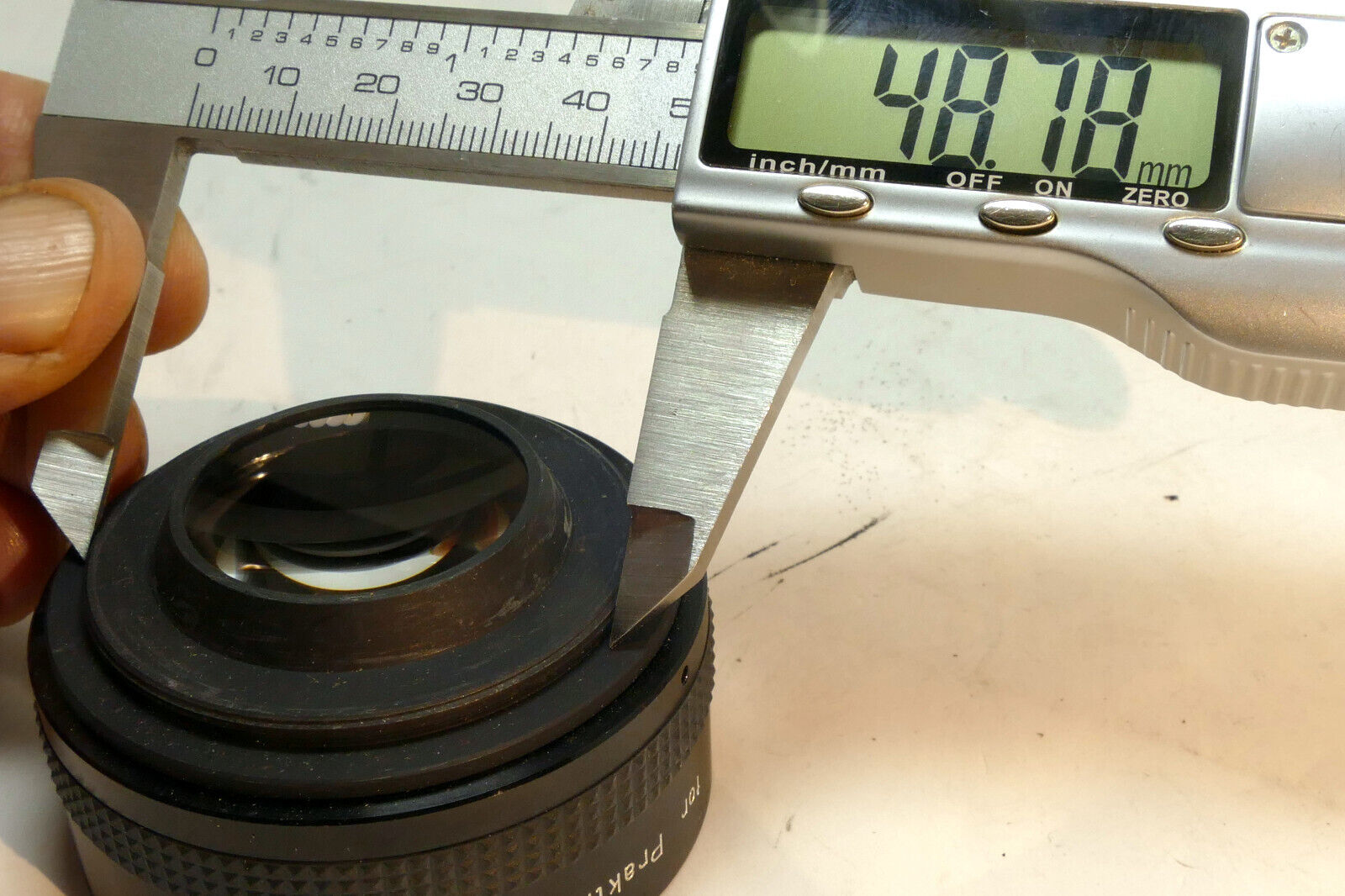 Hanimex Aux Wide Angle Aux Lens For Praktica (49mm threads)