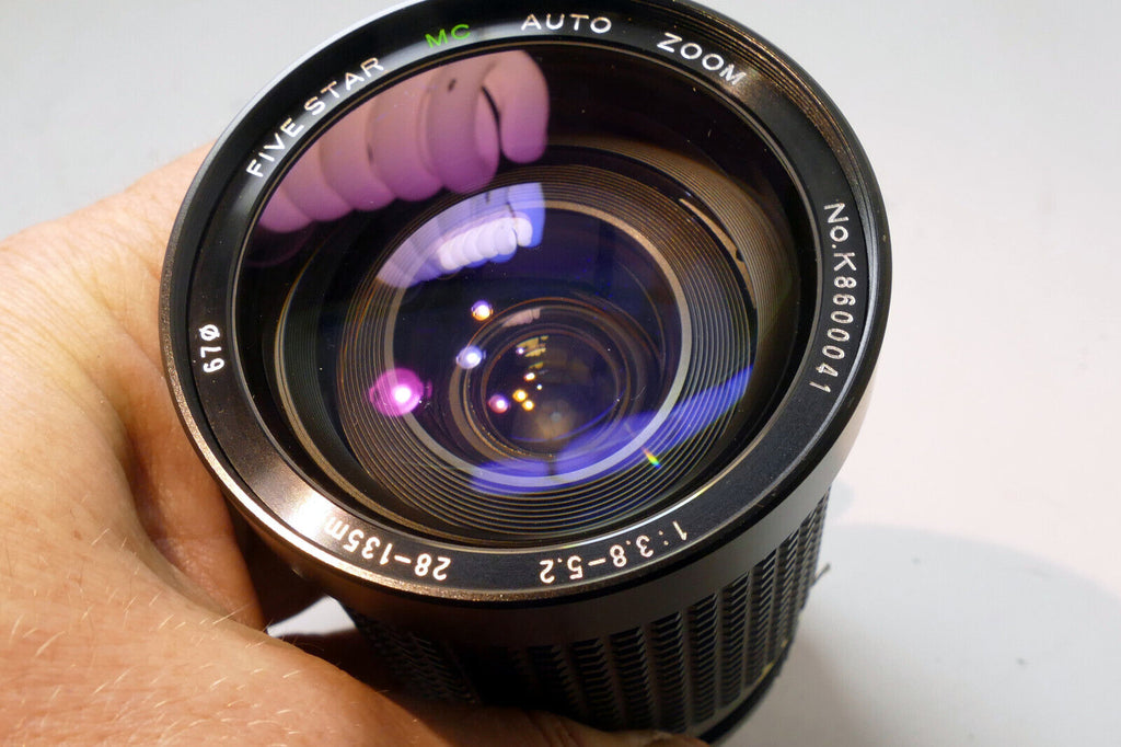 Toyo Optics Tou Five Star 28-135mm Ai Manual Focus Lens  for Nikon F FE FM mint