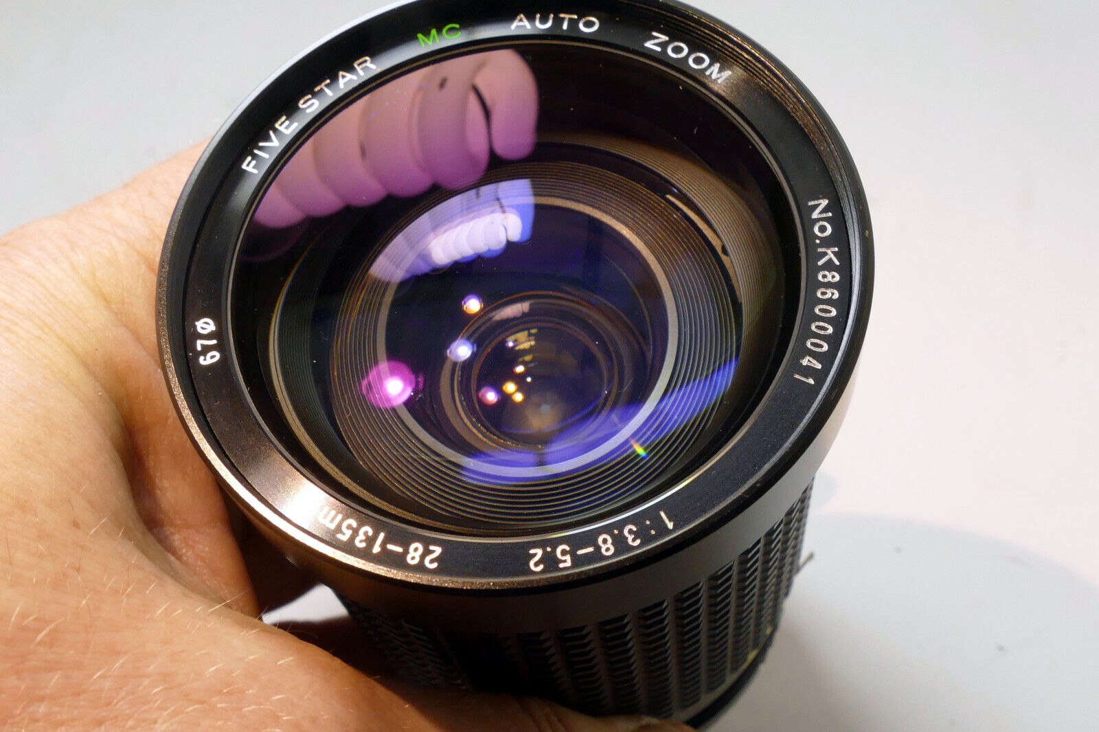 Toyo Optics Tou Five Star 28-135mm Ai Manual Focus Lens  for Nikon F FE FM mint