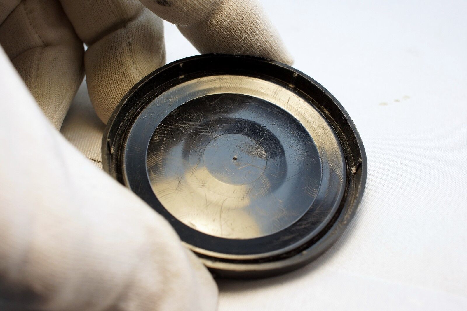 57mm ID Front CAP for 55mm rim KONICA AR  - Japan slip on type Genuine Black