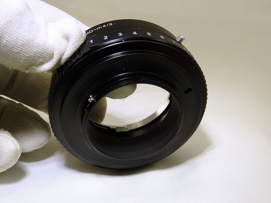 Minolta MD Lens mount adapter to M4/3 GH3 GH4 Panasonic E-PL2 OM-D camera TILT