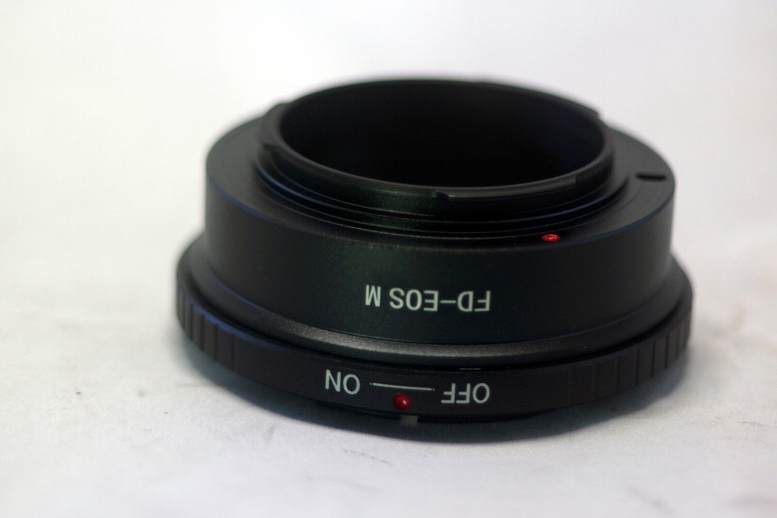 Canon FD Mount Lens to Canon EOS M EF-M Mirrorless Camera Adapter Ring M M2 M10