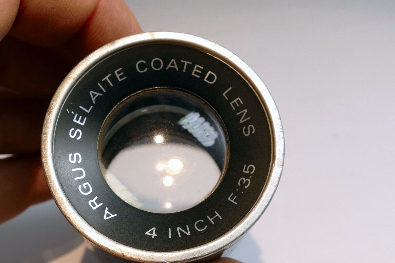 Argus Selaite 4" Inch f3.5  lens for AQT Slide Projector