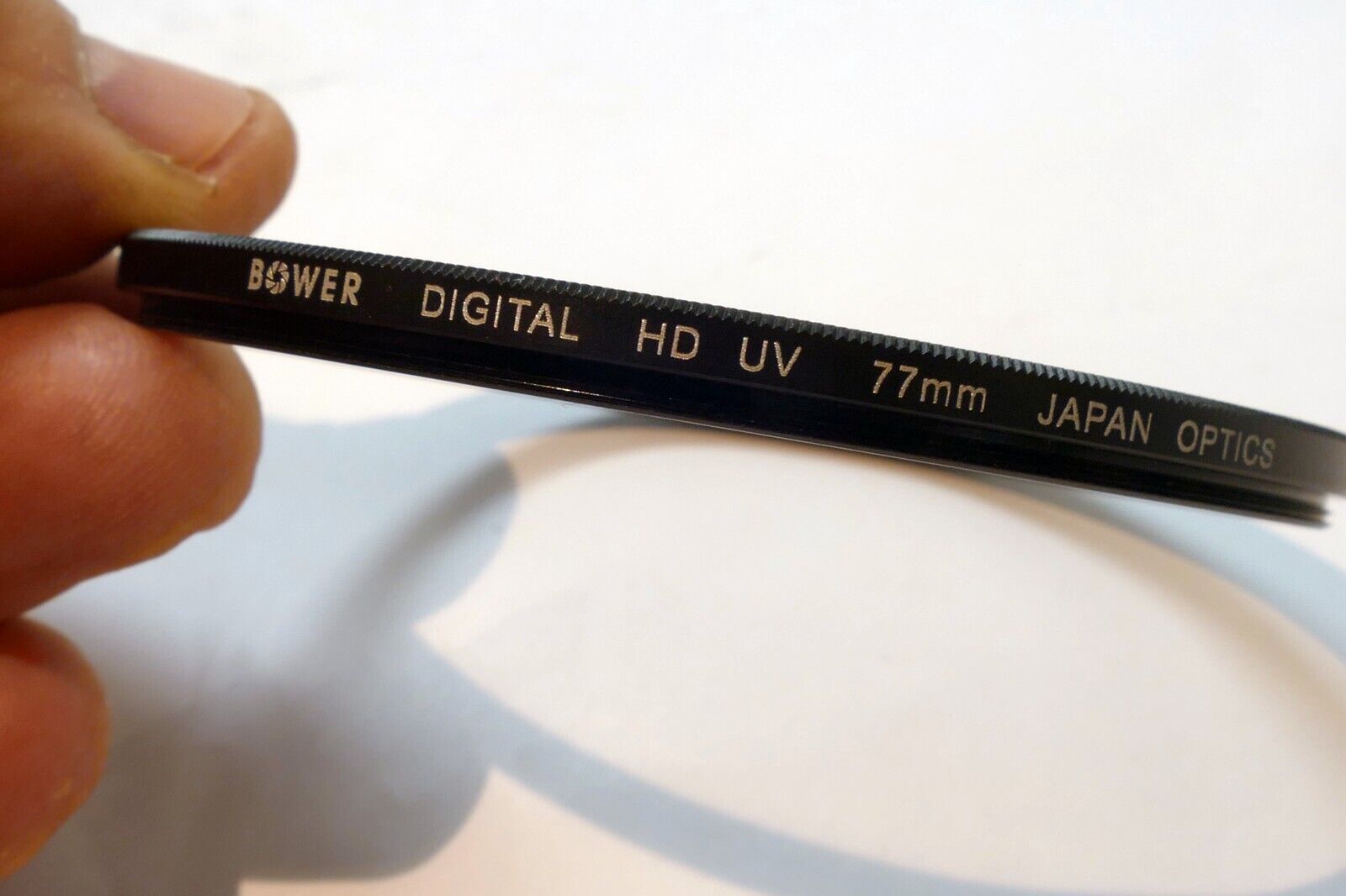 Bower 77mm UV Filter Clear Digital HD low profile for wide angle lenses