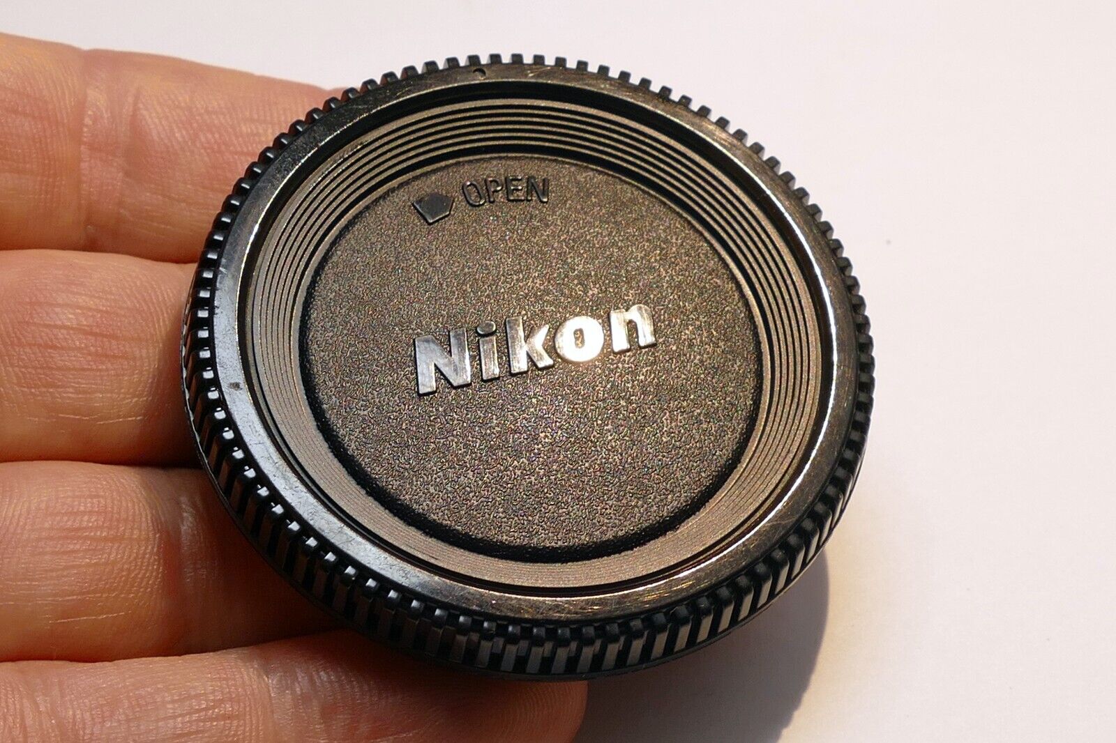 Used Camera Body Cap for Nikon Ai Ai-s or AF Genuine made in Japan