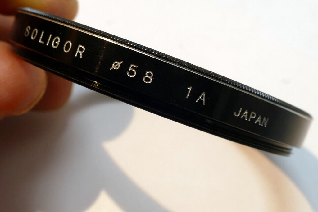 Soligor Skylight 1A 58mm Lens Filter made in Japan