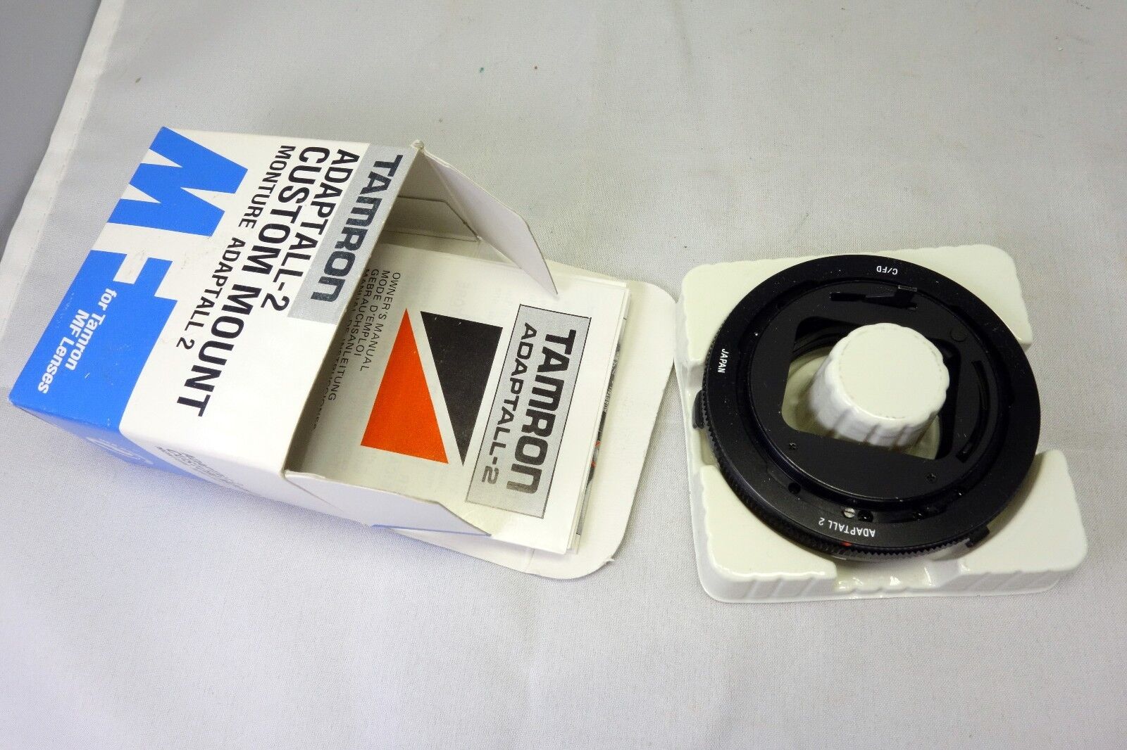 ADAPTALL 2  LENS Adapter for Canon FD/FT 51C manual focus lenses Genuine Tamron