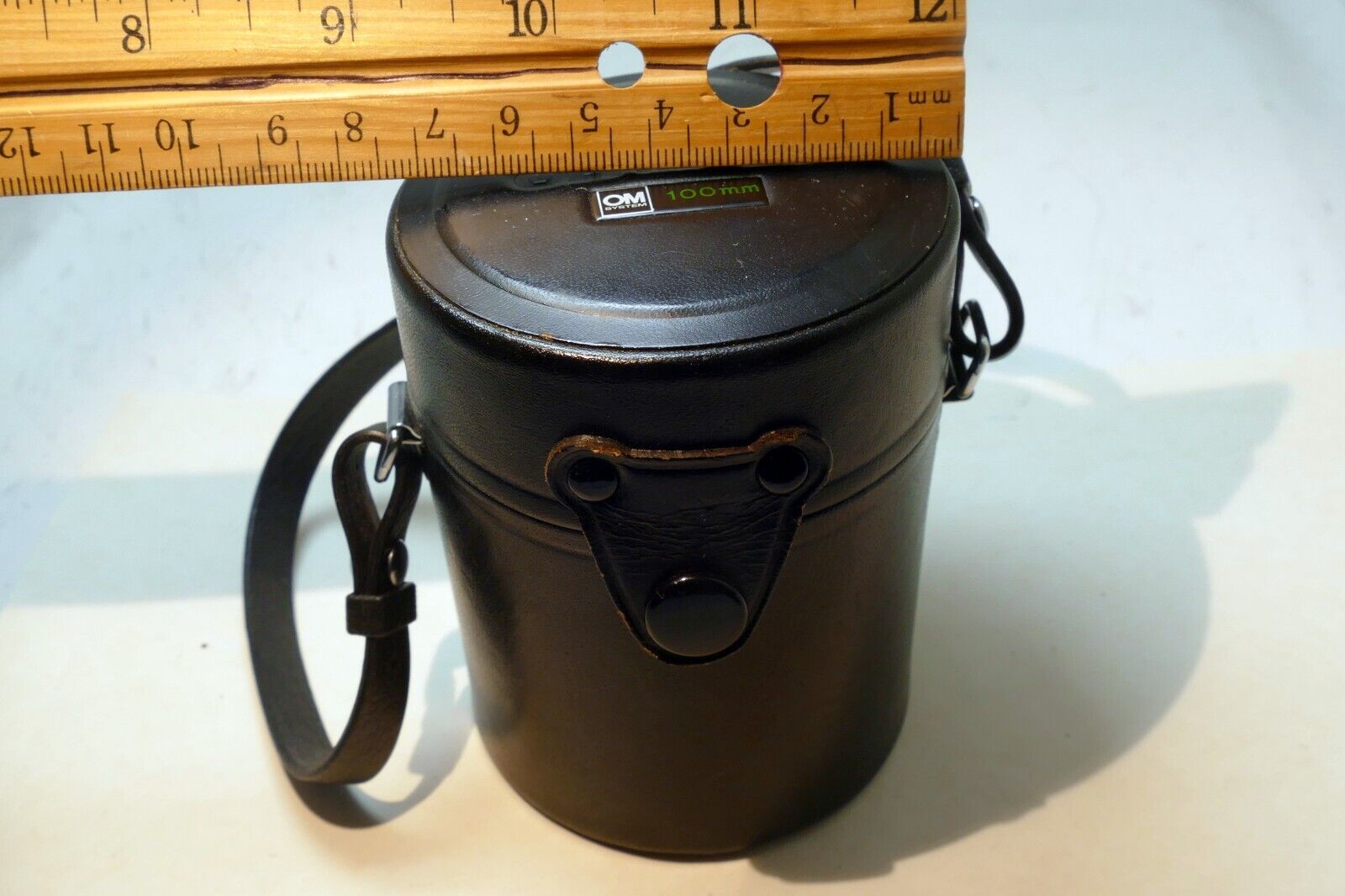 Olympus Hard Lens Case for OM 100mm f2.8 genuine OEM - fits 85mm f2.0