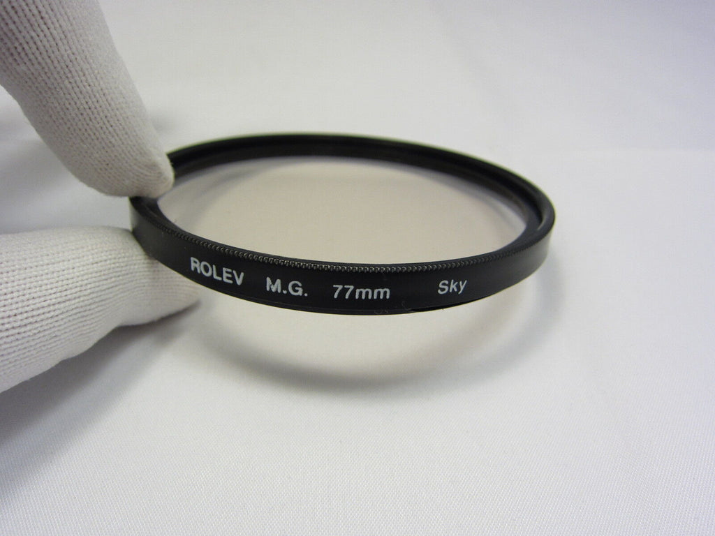 Used ROLEV M.G. 77mm SKY Lens Filter (Tiny 1mm Scratch) 6408043