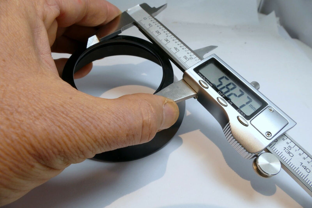 59-60mm Lens Hood Shade threaded metal series 7.5 60.3mm