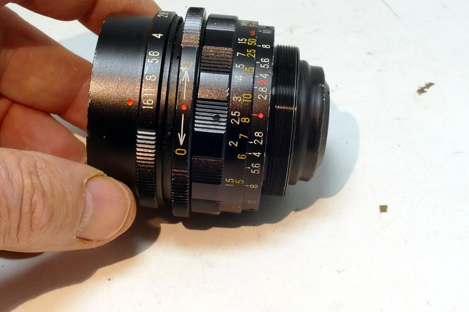 Rexigon 28mm f2.8 wide angle T2 Mount w/M42 Mount - AS IS Parts or Repair