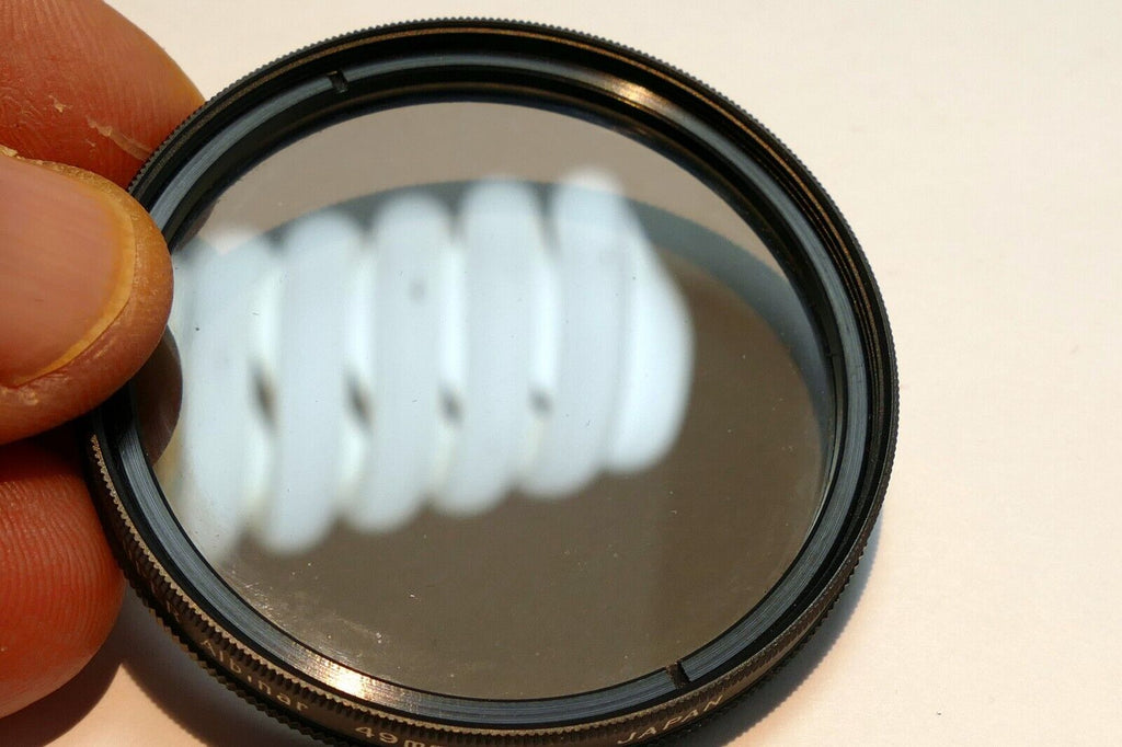 Super Albinar 49mm Lens Filter  Polarizer PL Linear  made in Japan
