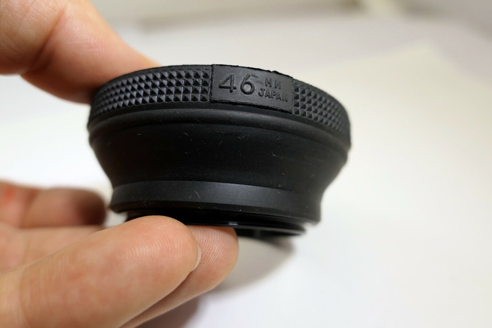 46mm threaded Rubber Lens Hood shade vintage collapsible
