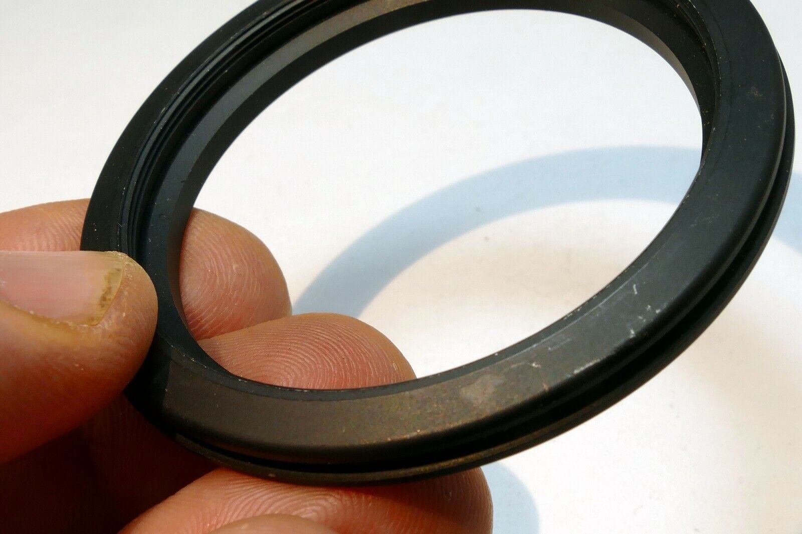 52mm to 52mm 63mm OD Metal filter holder adapter ring step-up