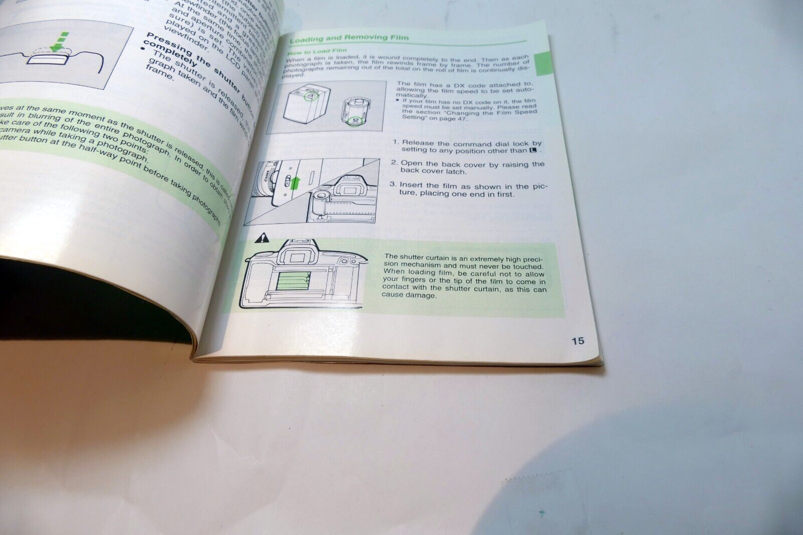 Canon EOS REBEL X-s X 35mm film SLR camera Owner's Instruction Guide E English