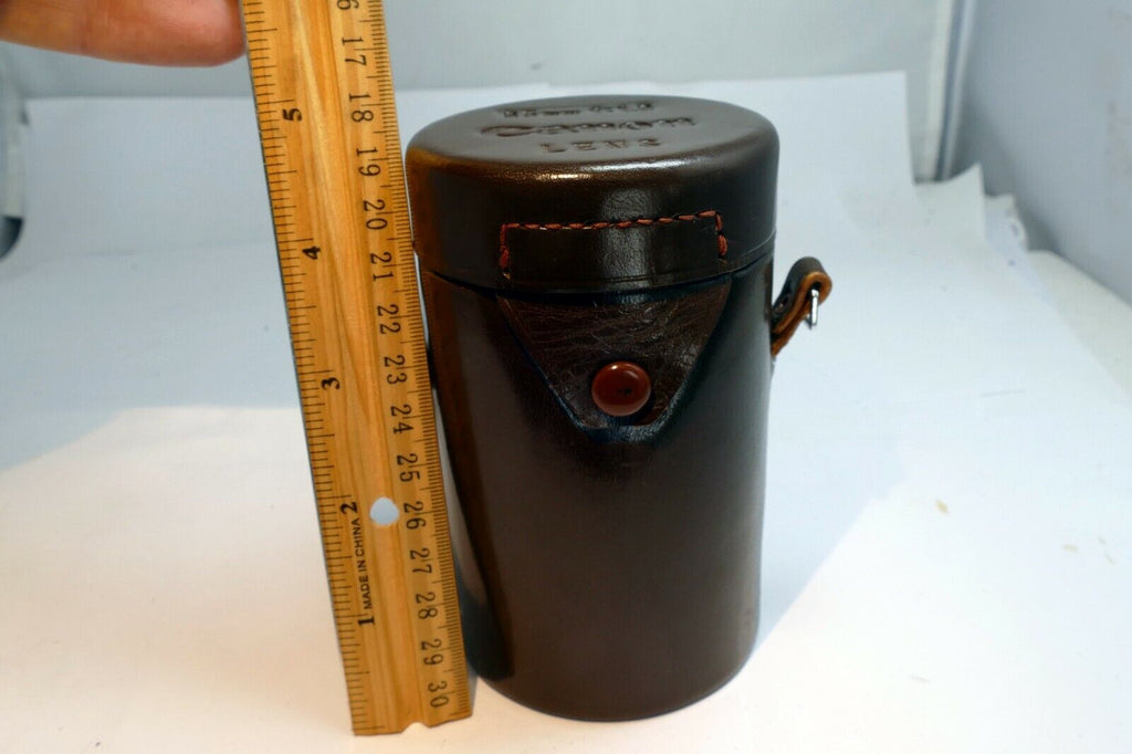 Canon  Hard Leather Lens Case for 85mm f1.9 f2 rangefinder LTM