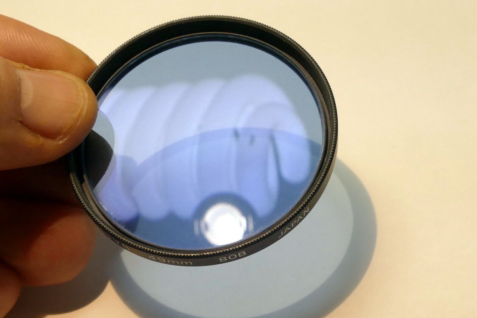 Hoya 80B 49mm Lens Filter Made in Japan cooling