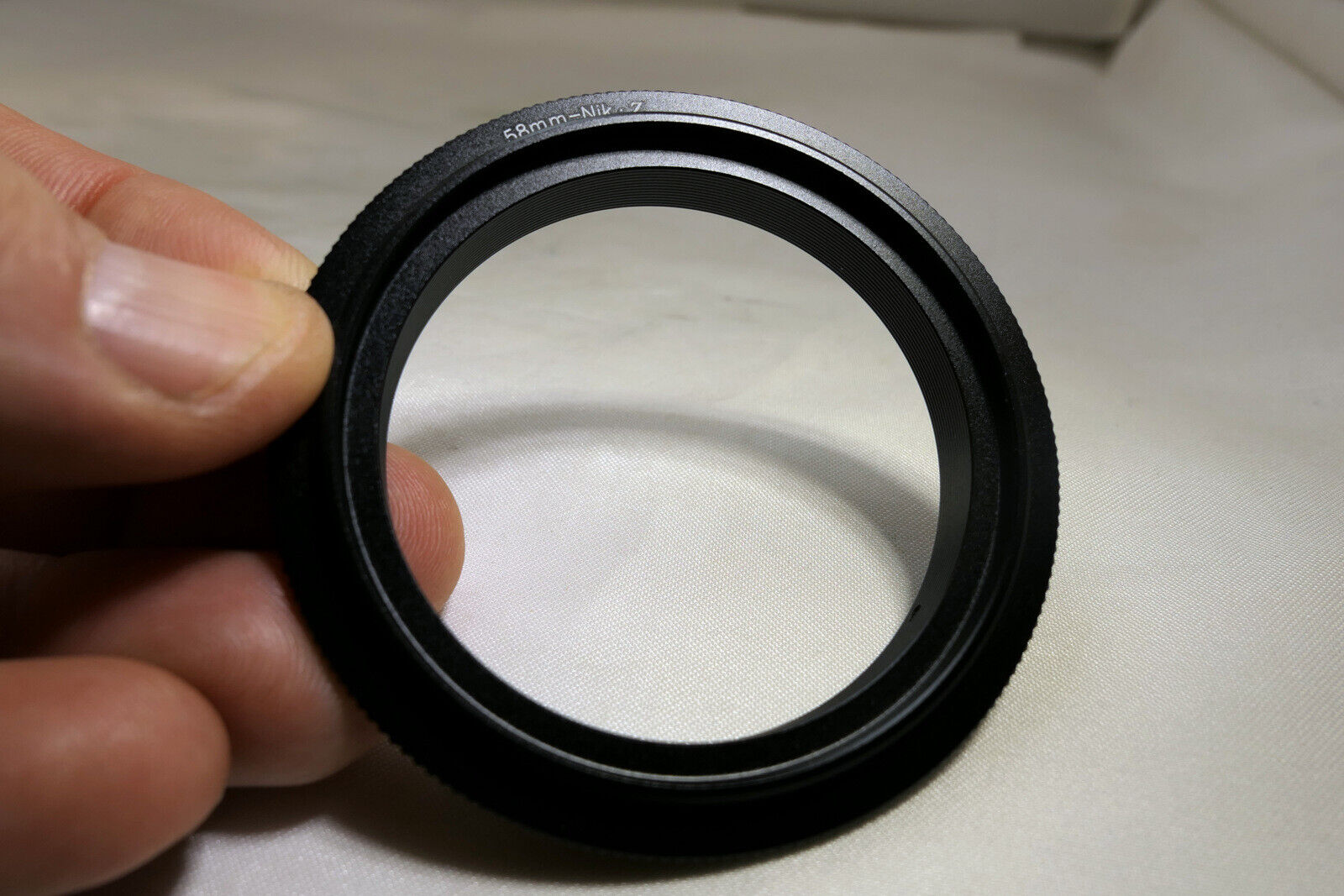 58mm Macro Reverse Lens Adapter Ring For Nikon Z Z6 Z7 Full Frame Close-up