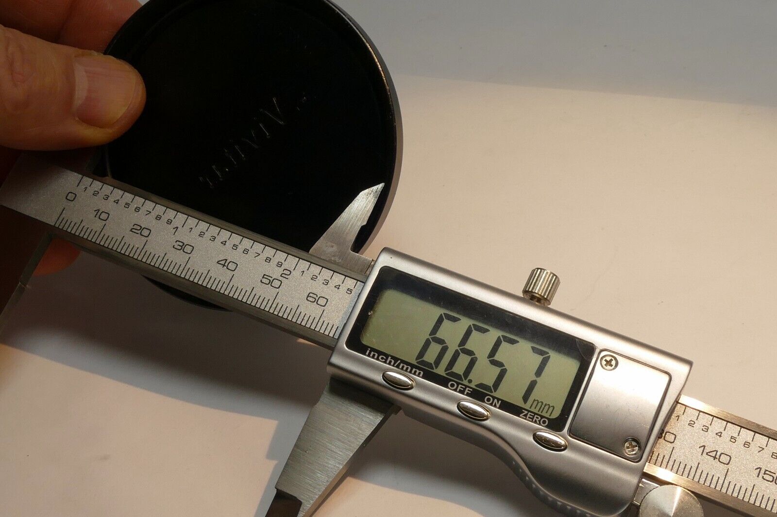 66mm Vivitar Metal Front lens Cap slip on type vintage