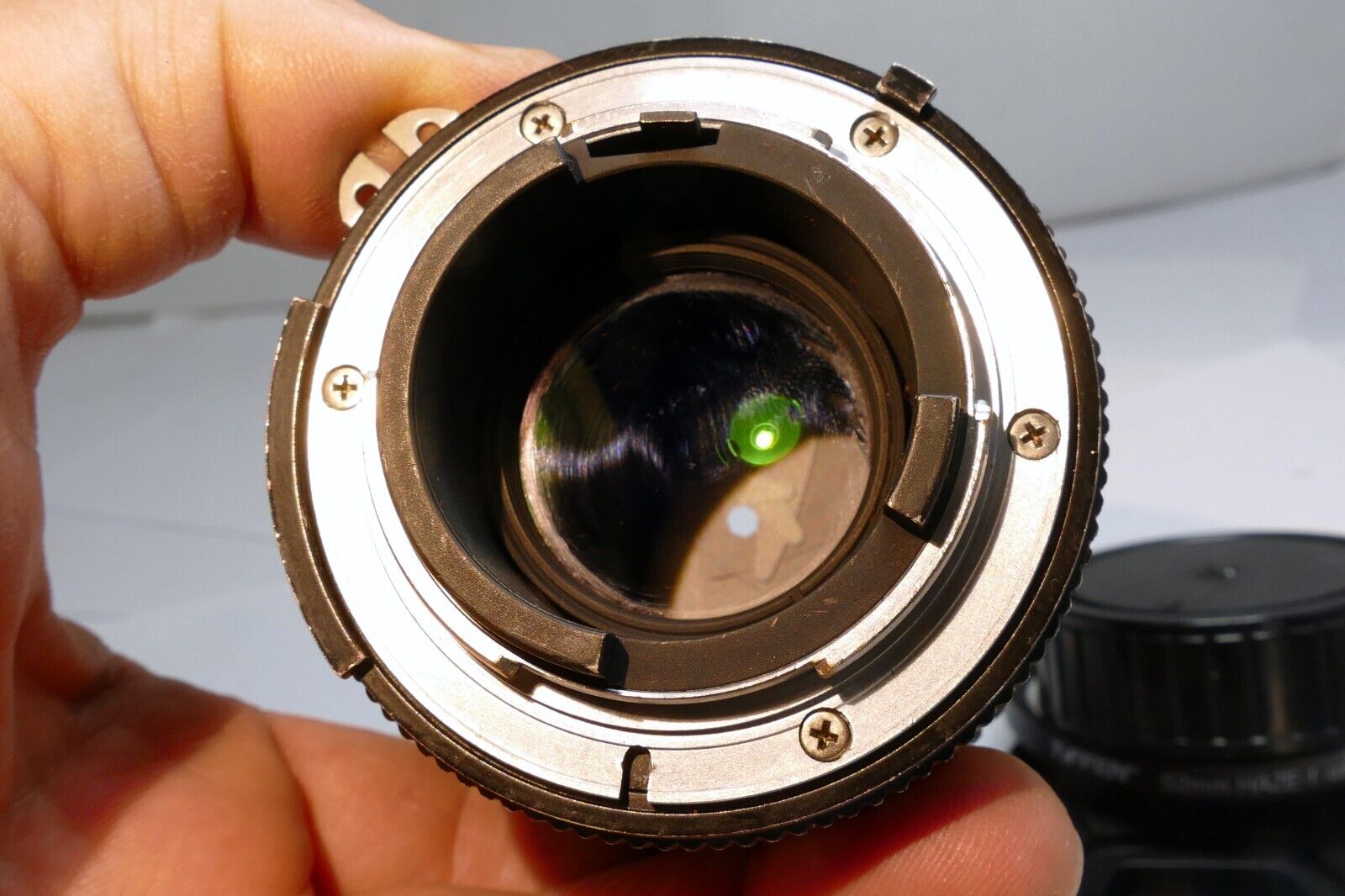 Nikon 135mm f3.5 Ai Nikkor Manual Focus LENS with fungus AS IS - still works