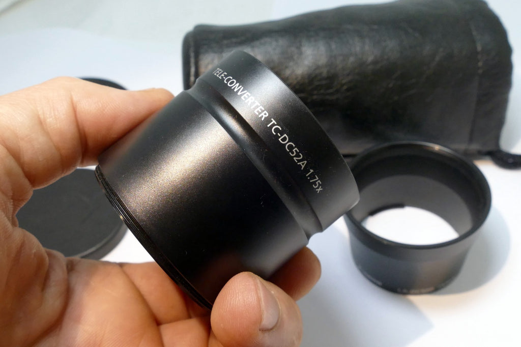 Canon Conversion Lens TC-DC52A 1.75X with LA-DC52D adapter for A80 & A95 AUX