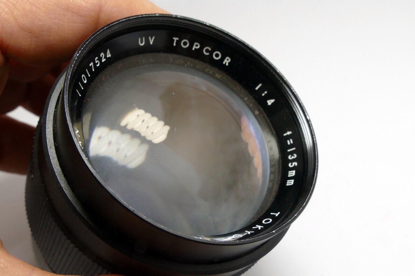 Topcon 135mm f/4 UV Topcor Lens - for parts or repair with fungus haze