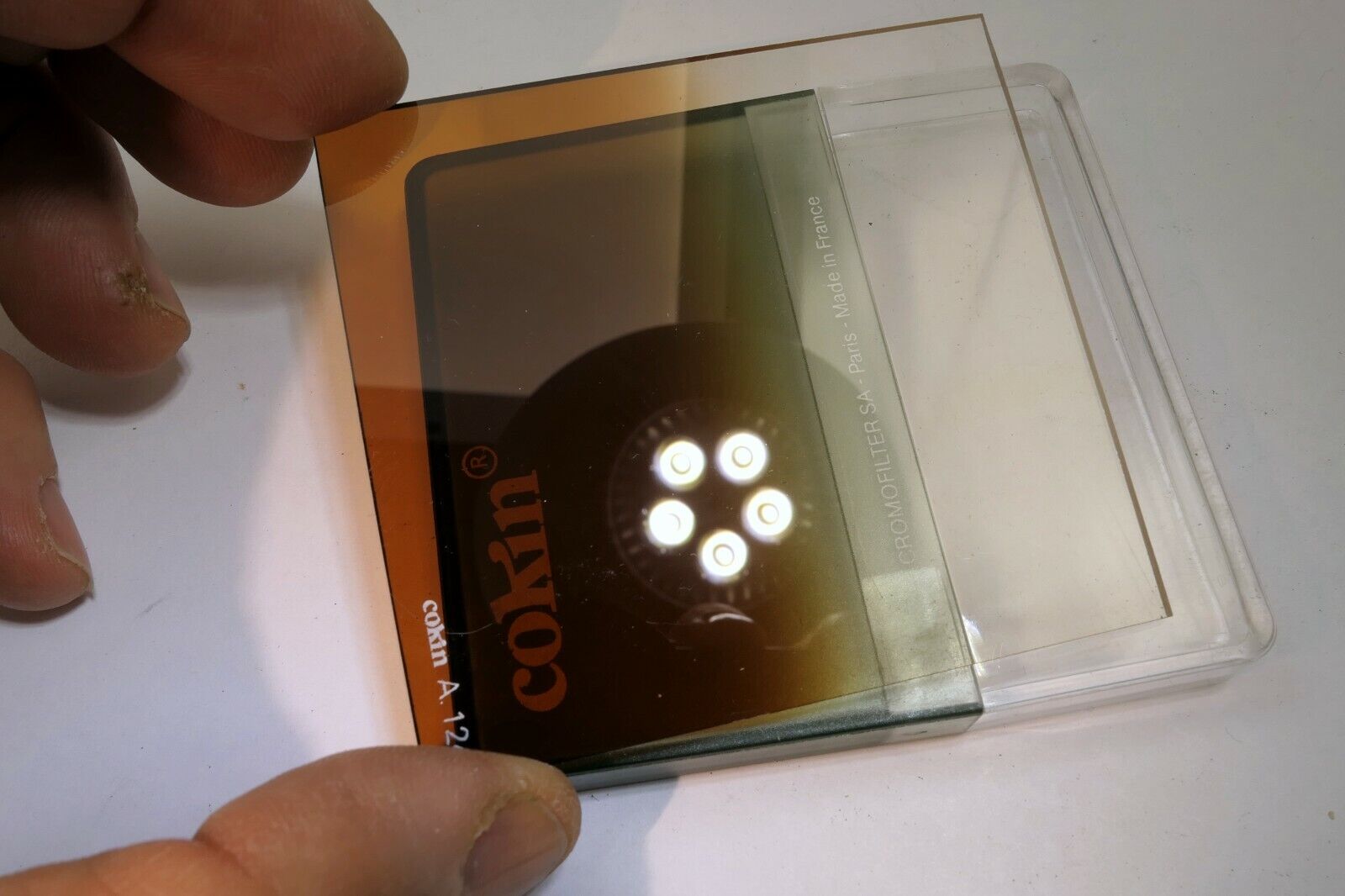 Cokin A 124 Gradual Tobacco T1  Filter Graduated square made in France sepia