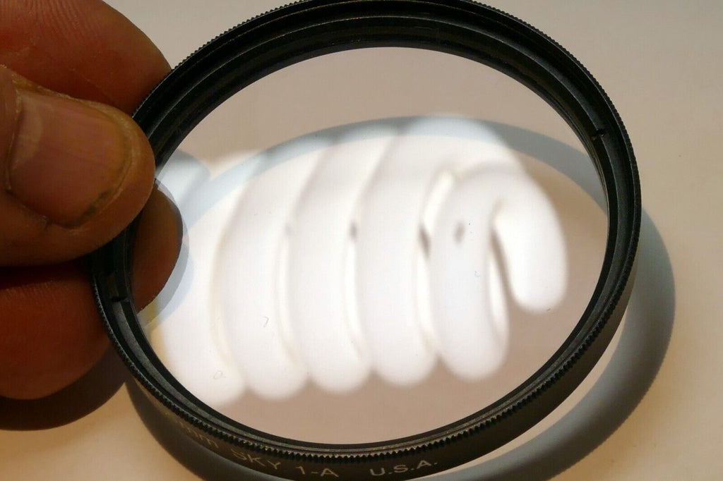 Canon 55mm Filter 1-A Skylight 1x w/ ribbed rim for 50mm f1.8 S.C. - made in USA