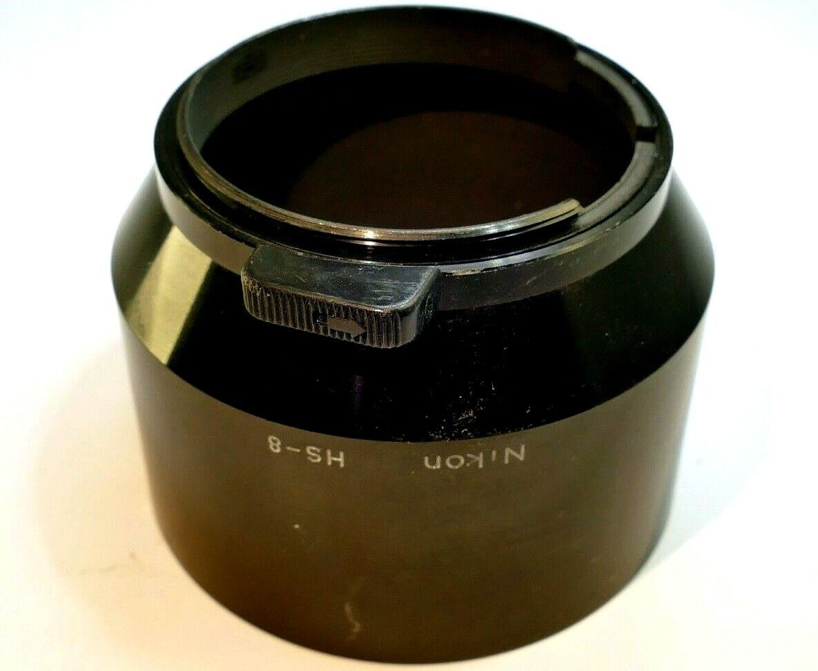 Nikon HS-8 Lens Hood Shade Metal for 105mm f2.5 AI-S Nikkor f4 micro