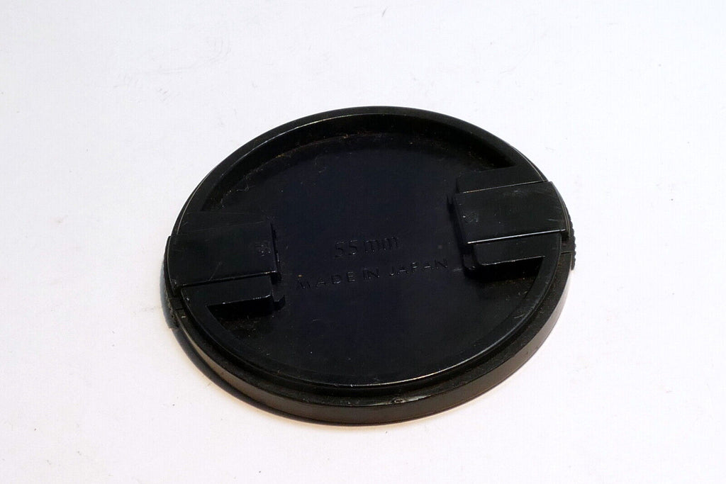Sigma 55mm Front Lens Cap Made in Japan   snap on type black