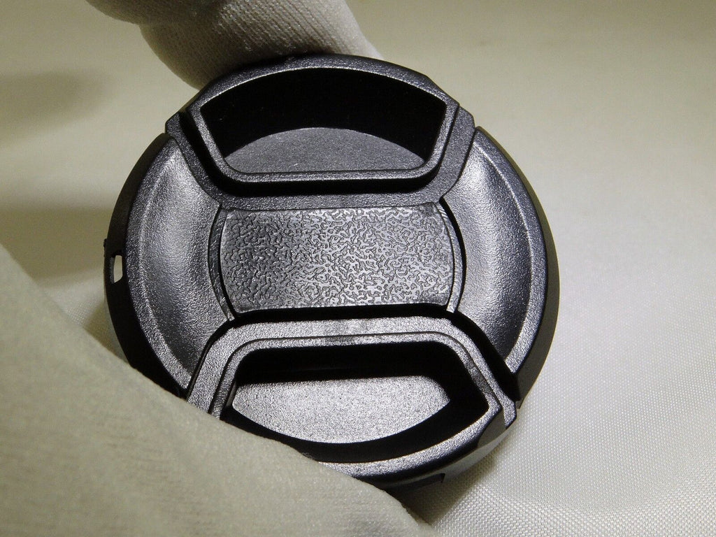 49mm Lens front cap snap on type plastic black
