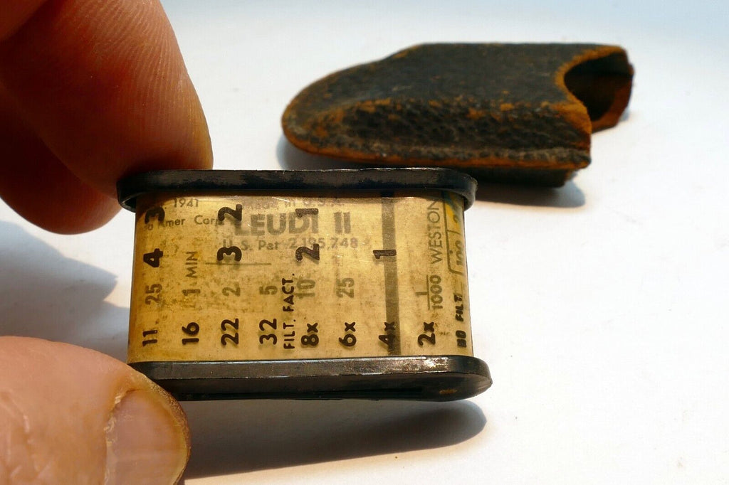 Leudi Camera Exposure Meter Model II Made In 1941  LEUDI MIMOSA