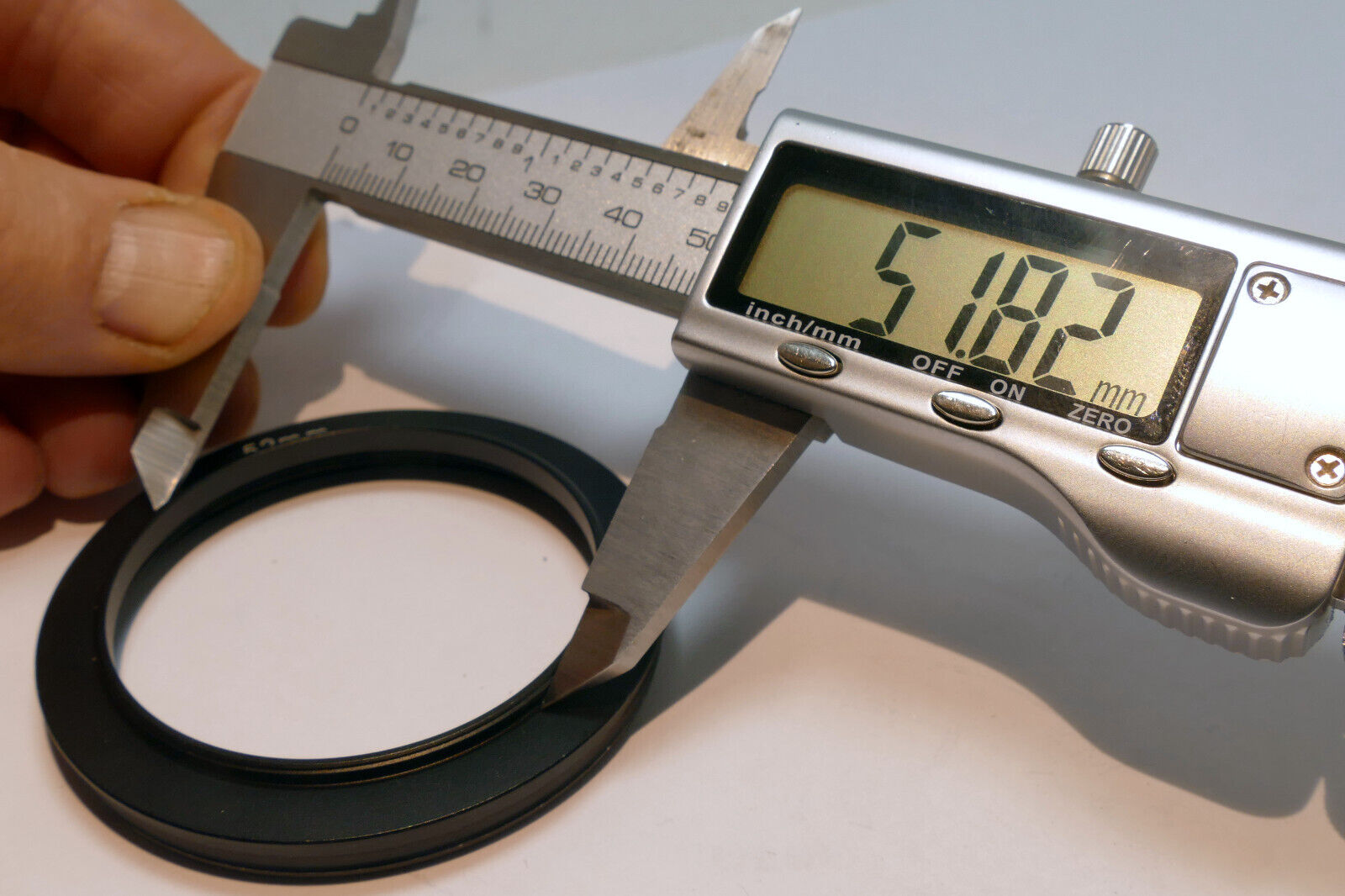 Tiffen 52mm to  62mm ring for camera flash ring